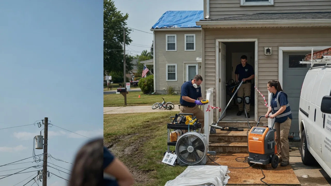 Water Damage Repair in Waggoner, IL near me